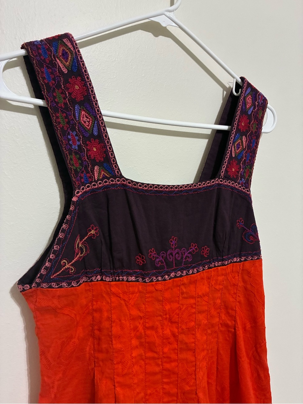 Y2K Free People Embroidered and Lace Dress